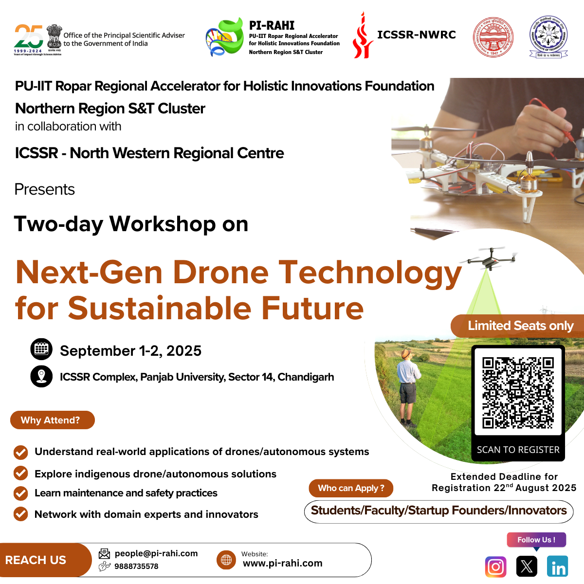 Drone Workshop Poster